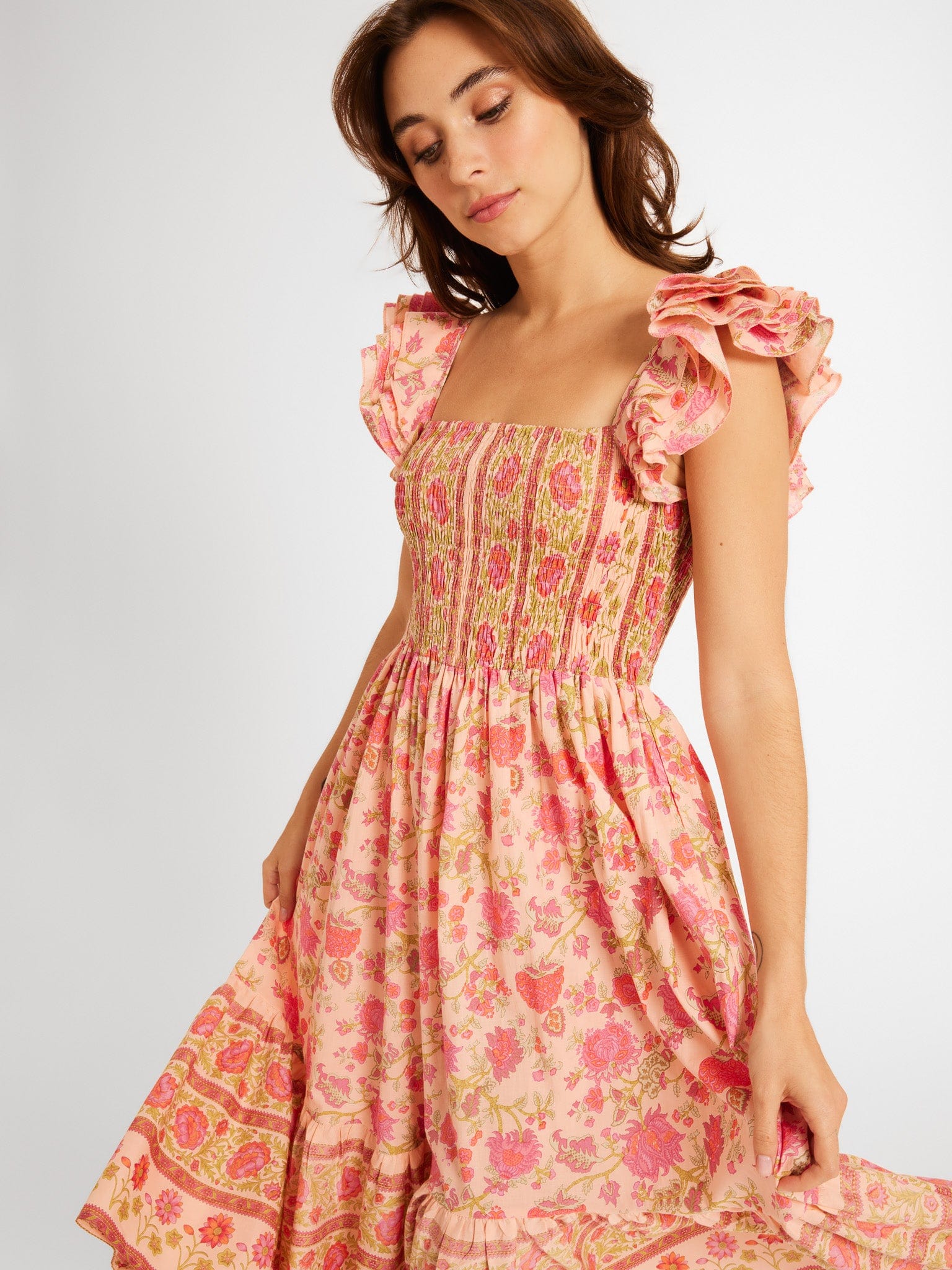 MILLE Clothing Olympia Dress in Desert Bloom