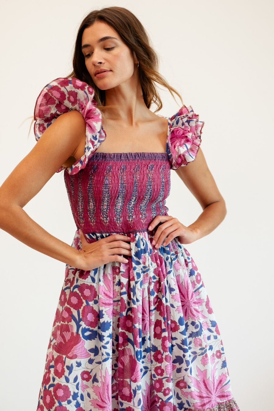 Olympia Dress in Fiji — alternate view