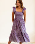 MILLE Clothing Olympia Dress in Provence Floral