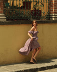 MILLE Clothing Olympia Dress in Provence Floral