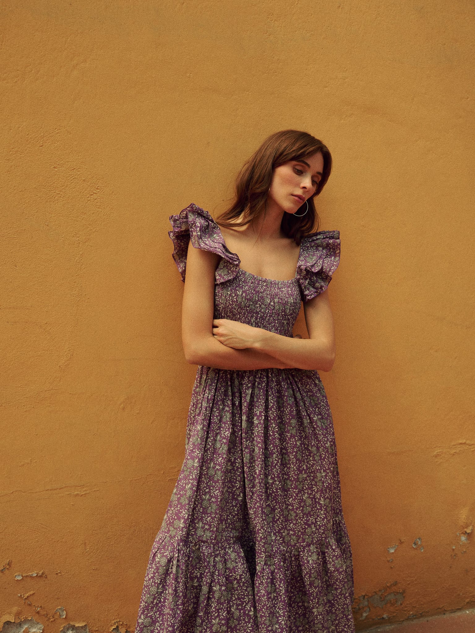 MILLE Clothing Olympia Dress in Provence Floral