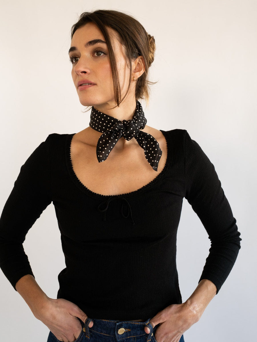 Bridgette Bandana in Polka Dot — alternate view