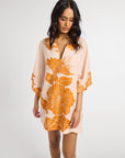 MILLE Clothing One Size Malia Caftan in Hanalei