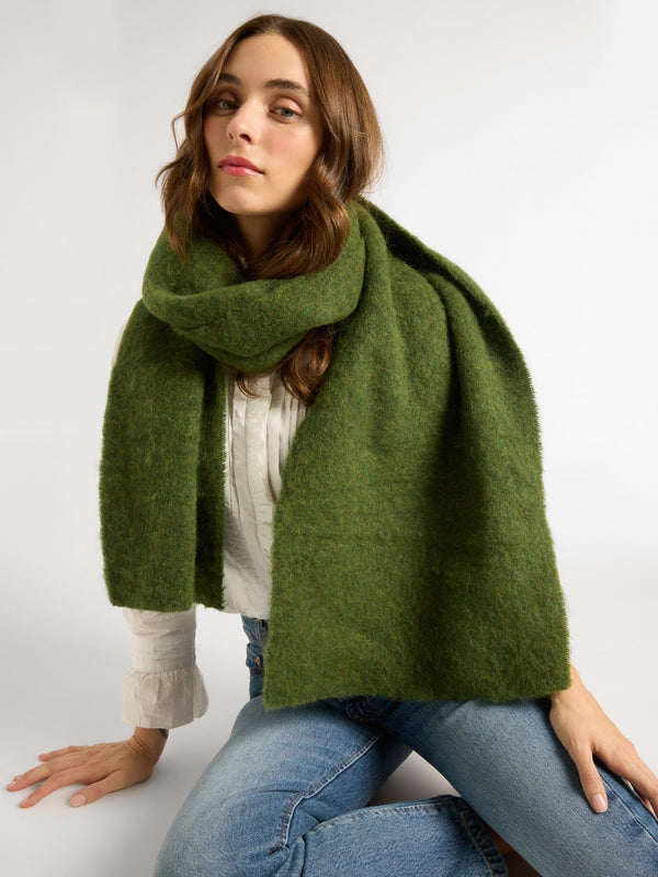 Neve Scarf in Moss — view 3