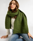 MILLE Clothing One Size Neve Scarf in Moss