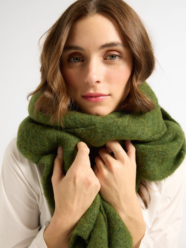 Neve Scarf in Moss — view 2