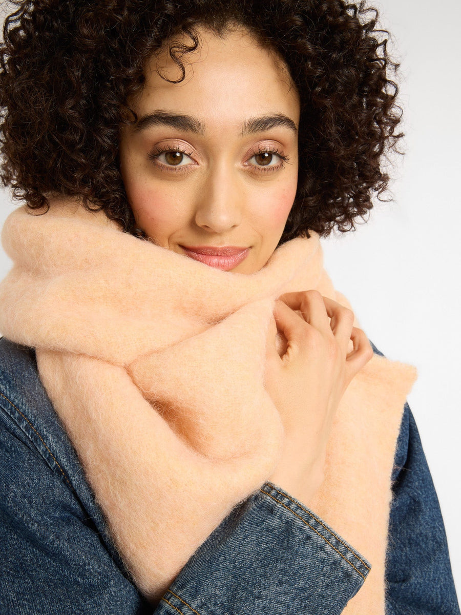 Neve Scarf in Peche — alternate view