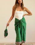 MILLE Clothing One Size Pareo in Jelly Bean