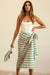 MILLE Clothing One Size Pareo in Sweet Pea Stripe
