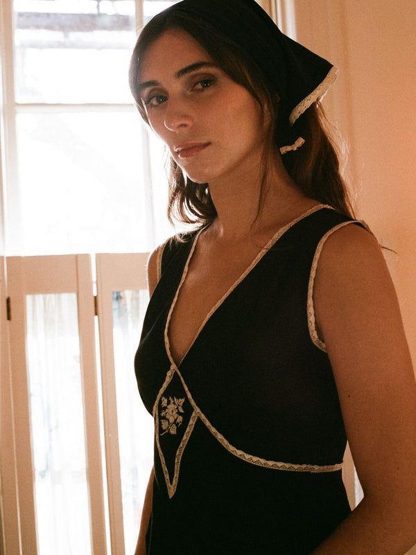 Patti Bandana in Black — view 3