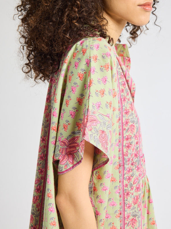 Playa Caftan in Tulip Print — view 8