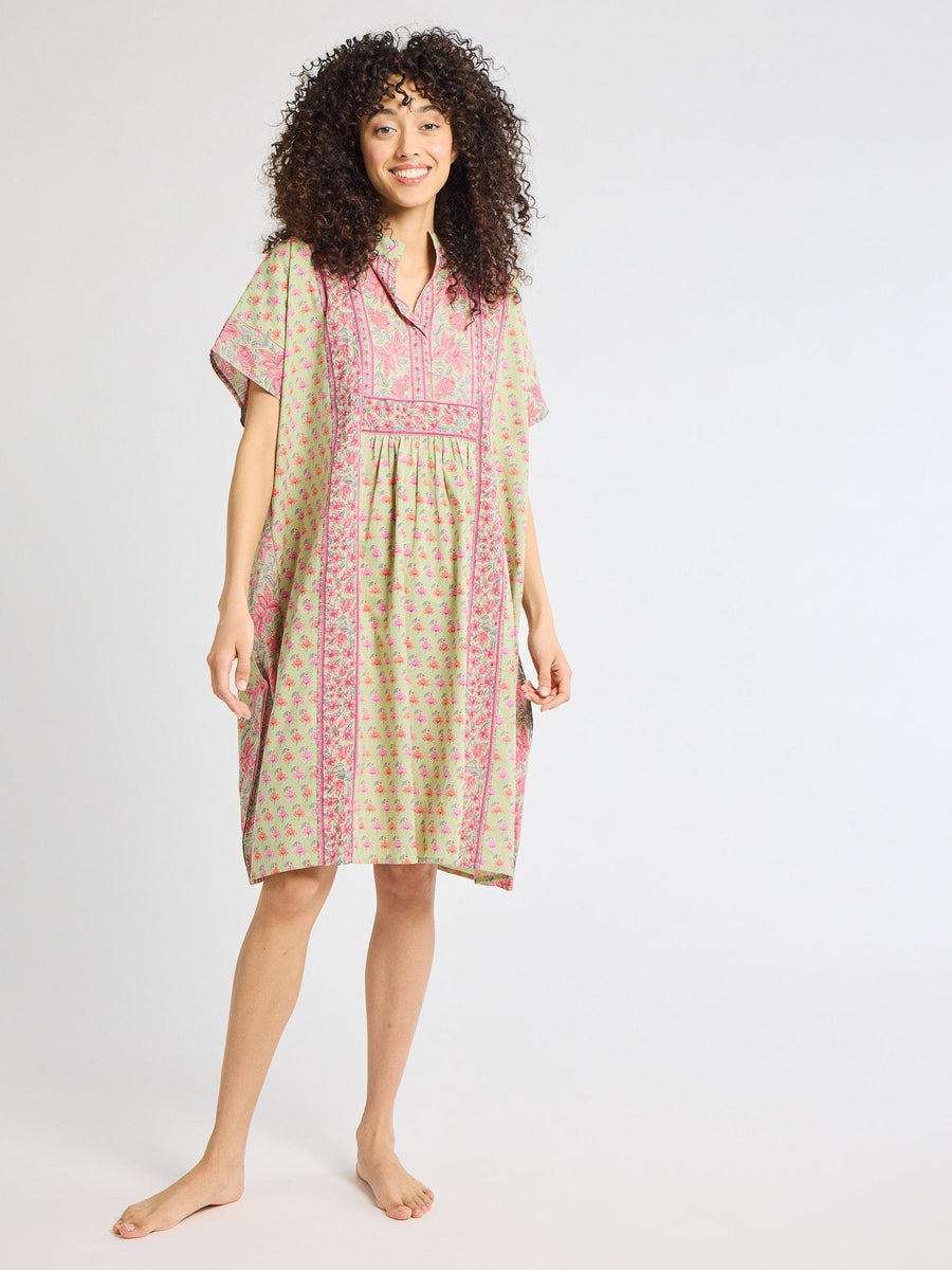 Playa Caftan in Tulip Print