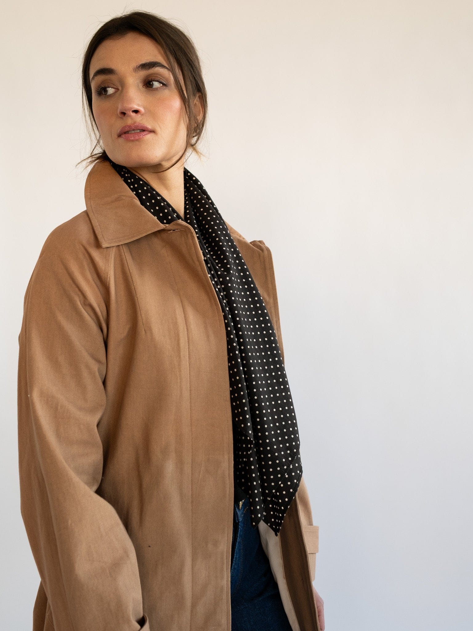 Selene Scarf in Polka Dot - MILLE