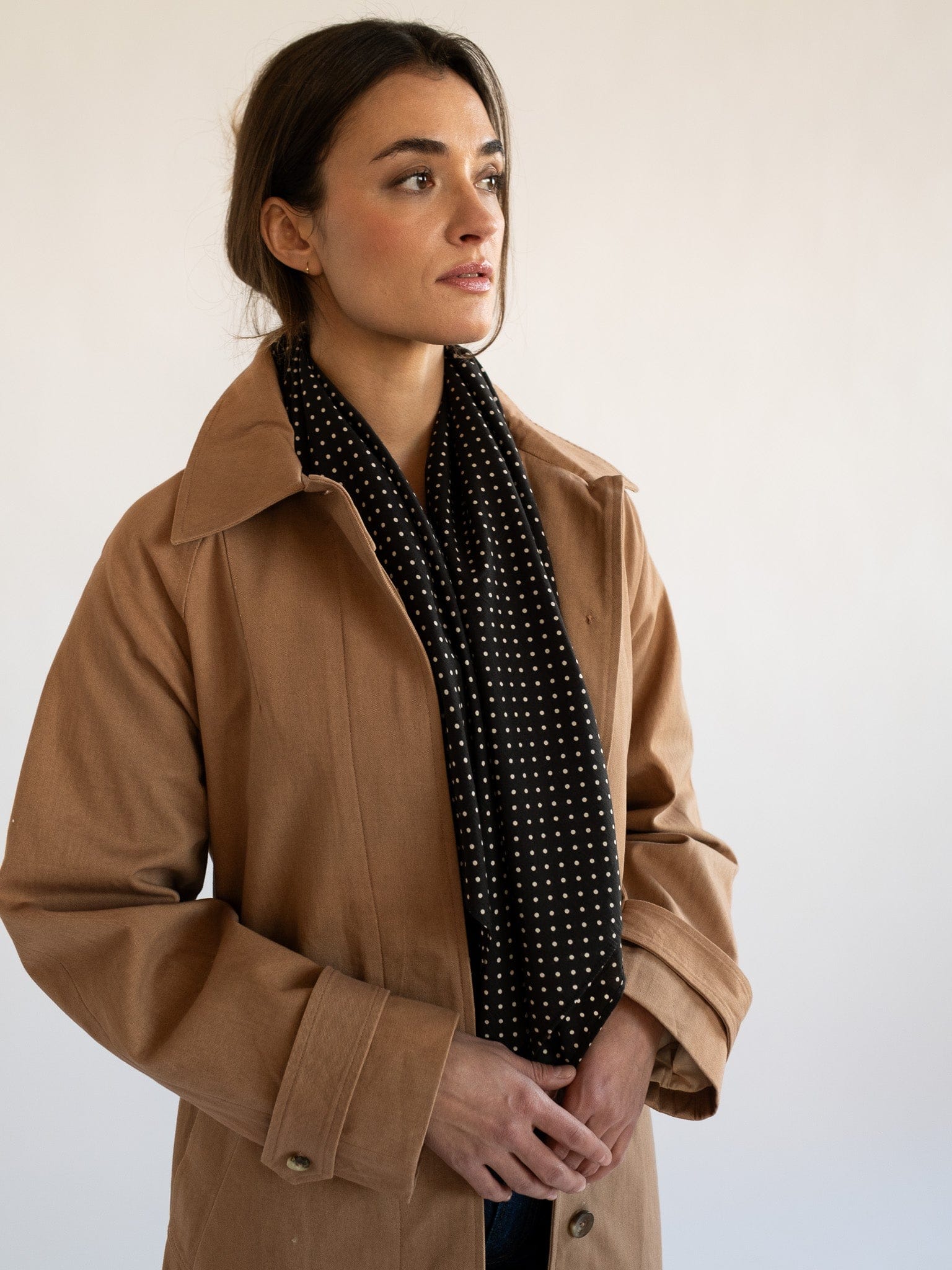 Selene Scarf in Polka Dot - MILLE