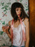 MILLE Clothing One Size Suki Beaded Scarf in Blush