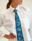 MILLE Clothing One Size Zoe Necktie in French Blue