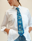 MILLE Clothing One Size Zoe Necktie in French Blue
