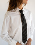 MILLE Clothing One Size Zoe Necktie in Polka Dot
