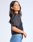 MILLE Clothing Ophelia Top in Black