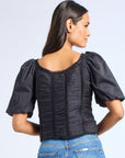 MILLE Clothing Ophelia Top in Black