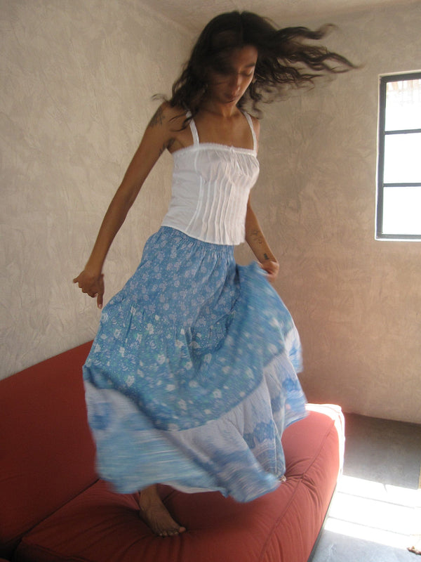Paola Skirt in Charleston Floral — view 1