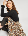 MILLE Clothing Paola Skirt in Cheetah