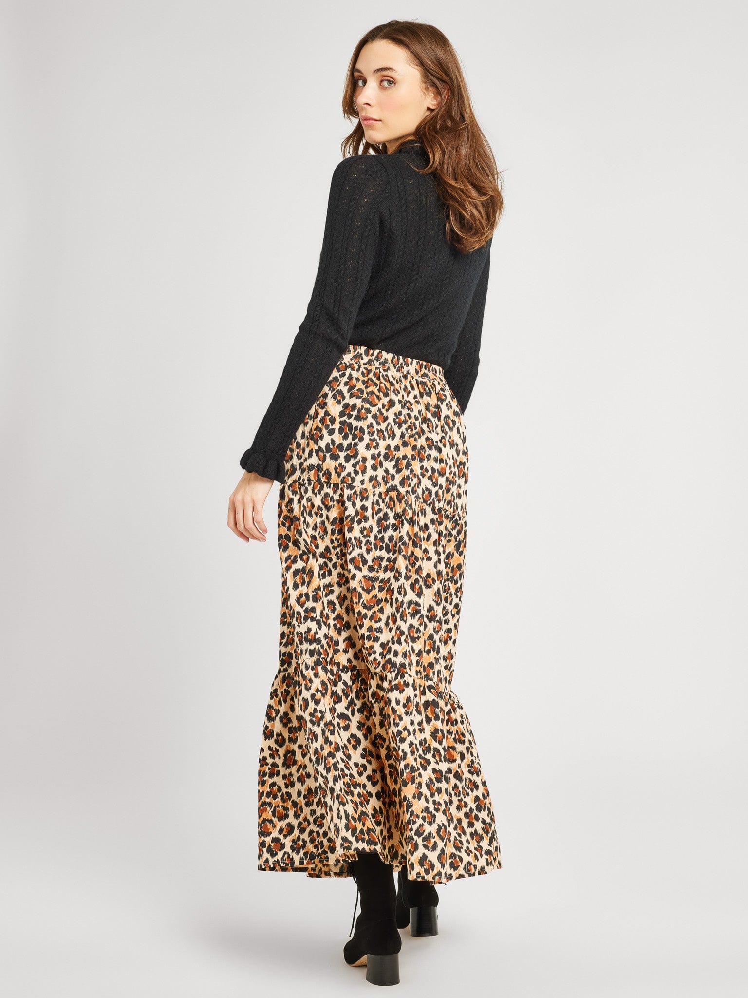 MILLE Clothing Paola Skirt in Cheetah