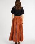 MILLE Clothing Paola Skirt in Cinnamon Cord