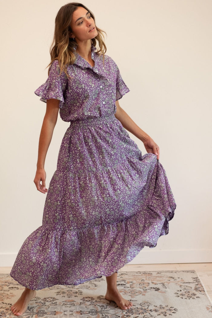Paola Skirt in Provence Floral