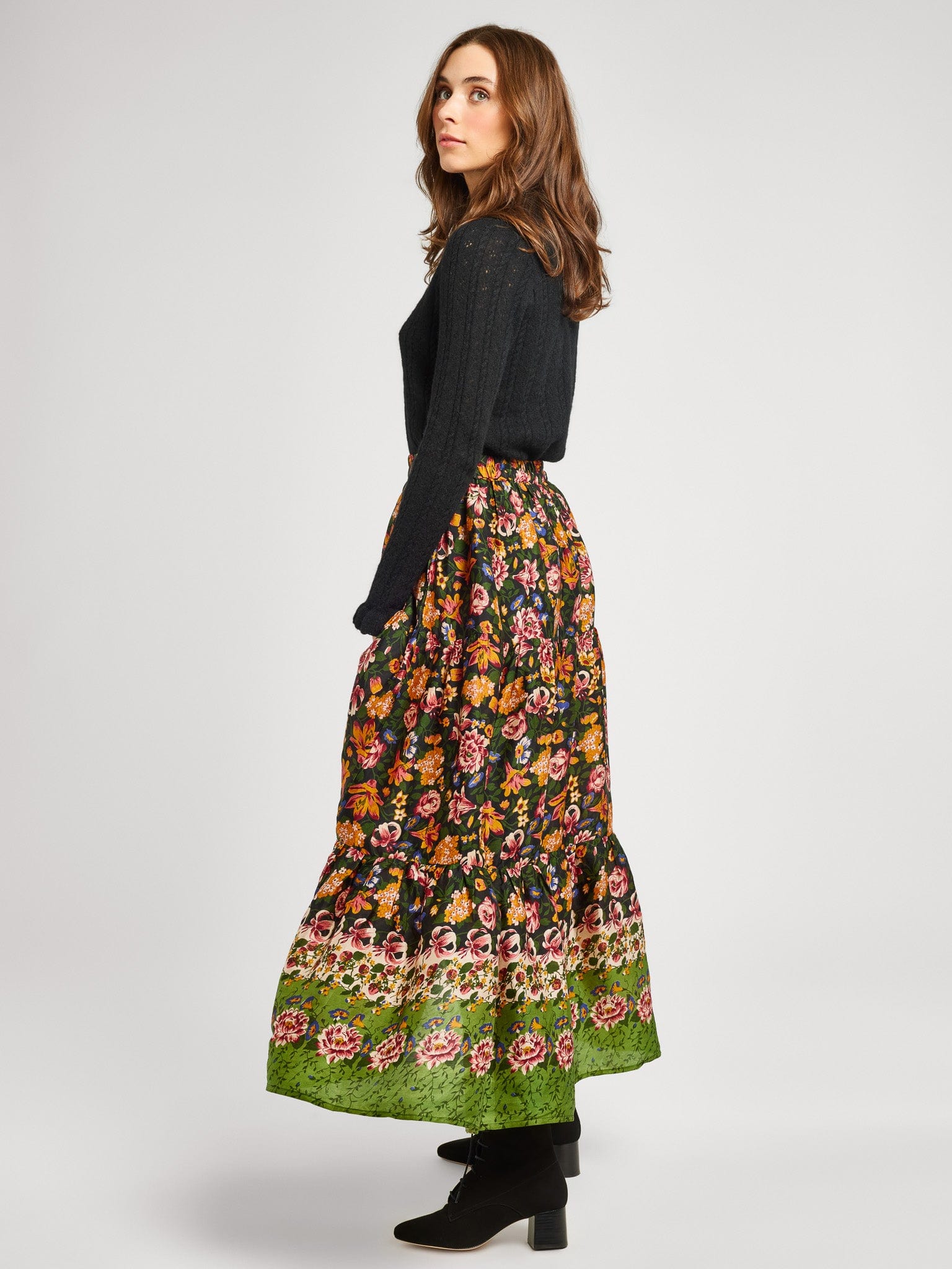 MILLE Clothing Paola Skirt in Secret Garden