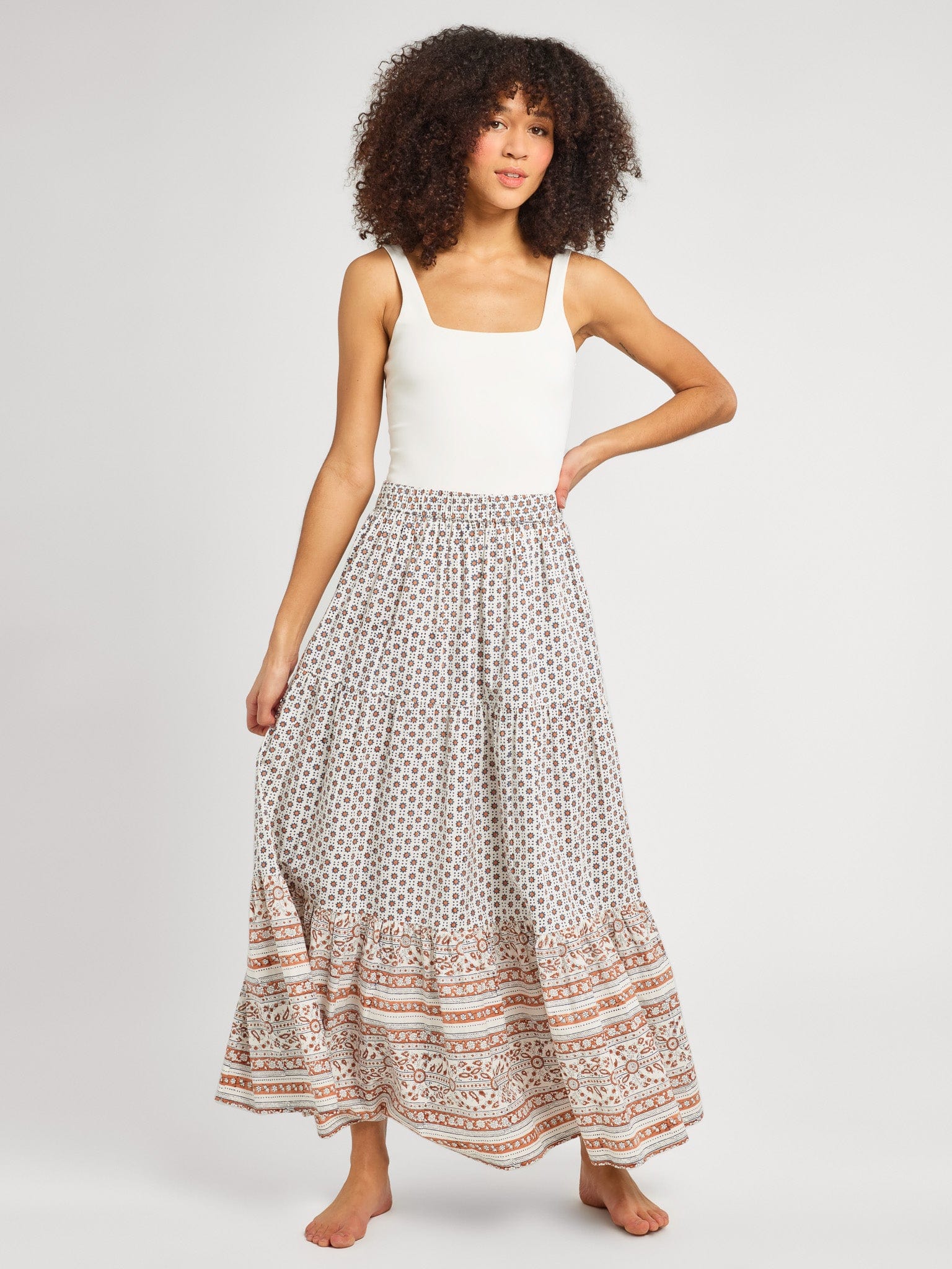 MILLE Clothing Paola Skirt in Sedona