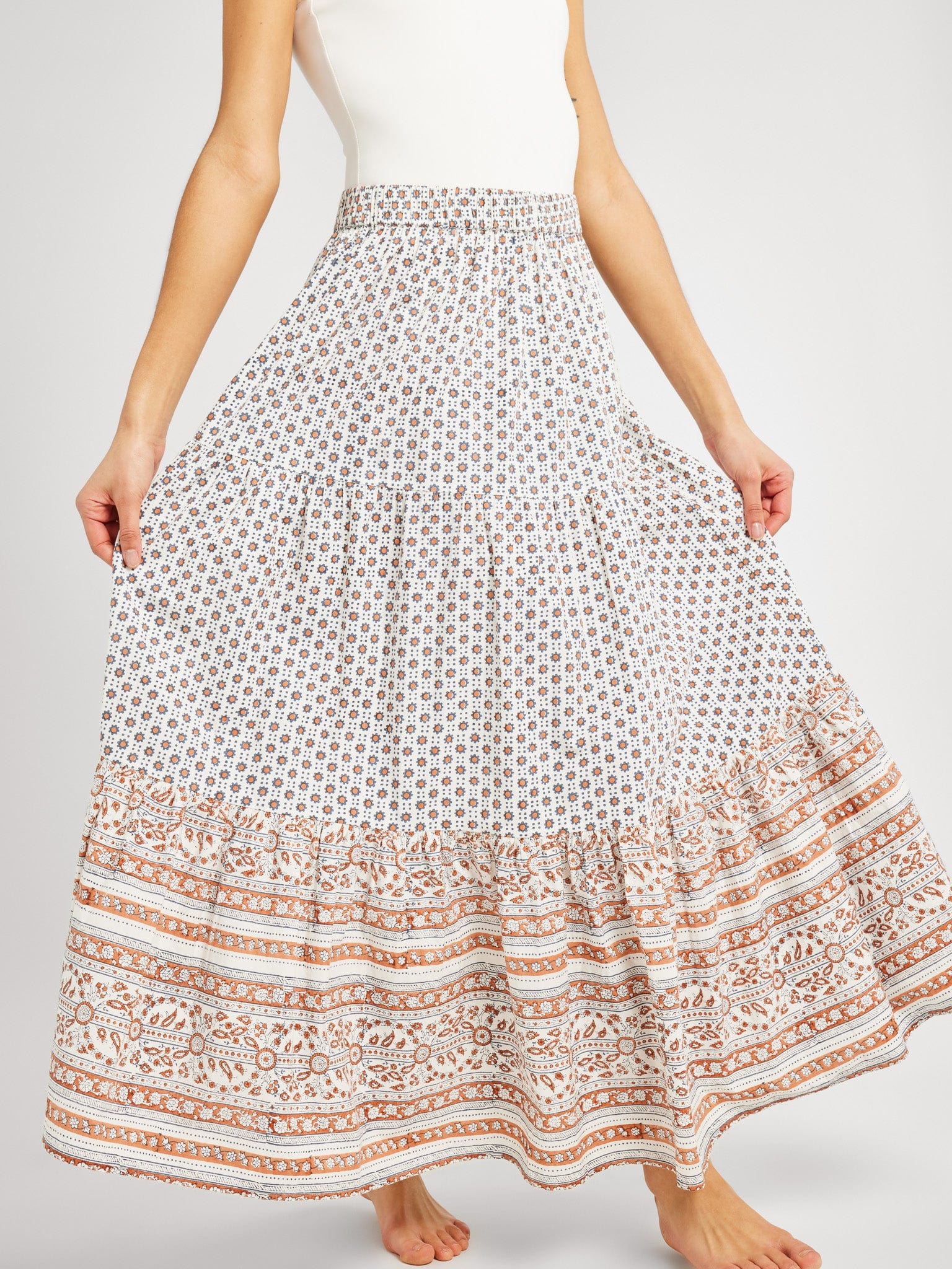 MILLE Clothing Paola Skirt in Sedona