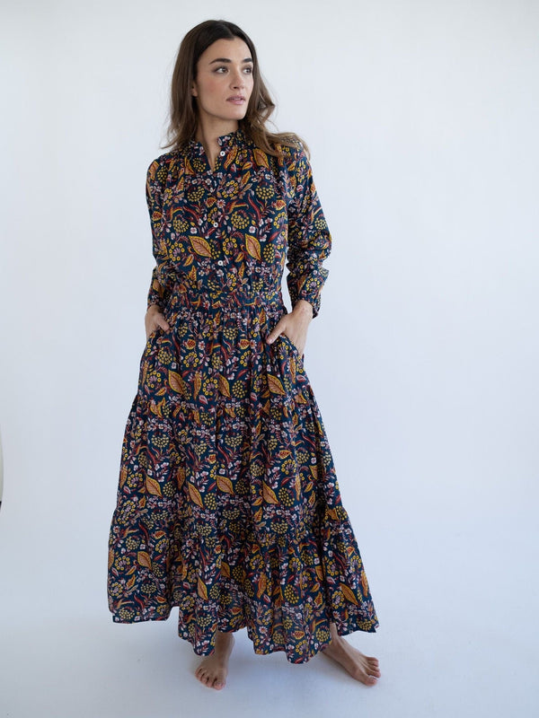 Paola Skirt in Star Floral — view 1
