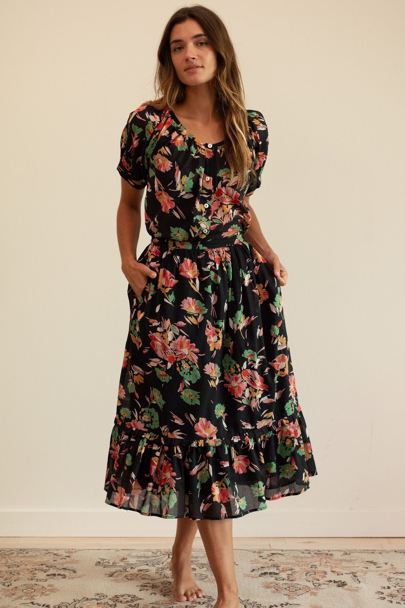 MILLE Clothing Parker Skirt in Somerset