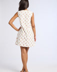 MILLE Clothing Penny Dress in Rose Block Print