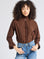 MILLE Clothing Phoebe Top in Chocolate