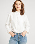 MILLE Clothing Phoebe Top in White