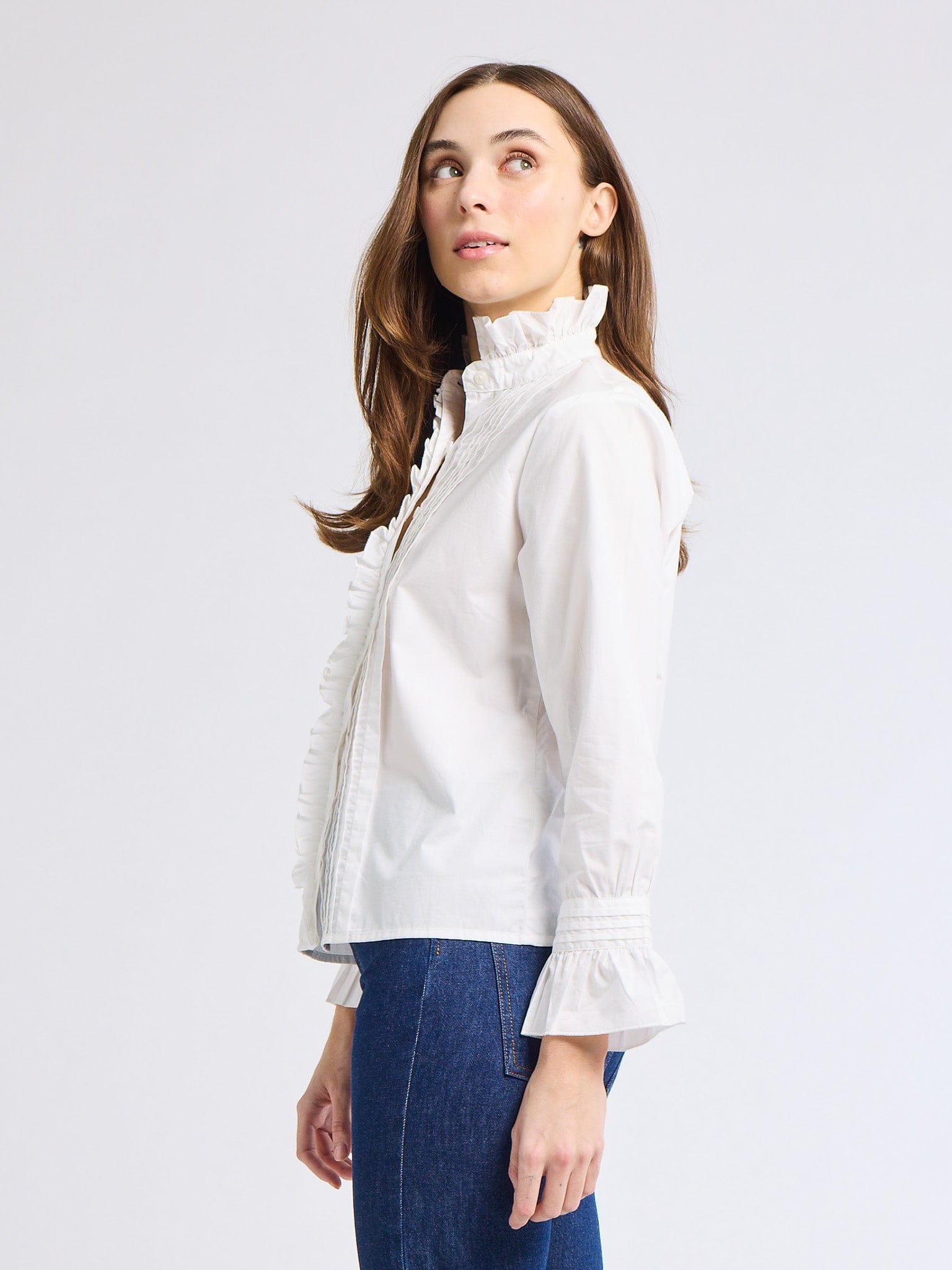 MILLE Clothing Phoebe Top in White