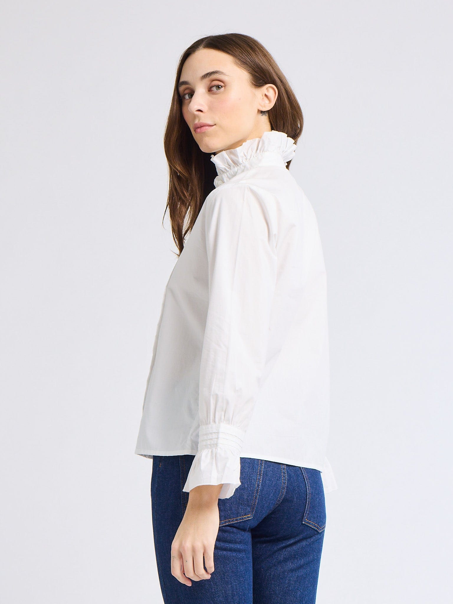 MILLE Clothing Phoebe Top in White