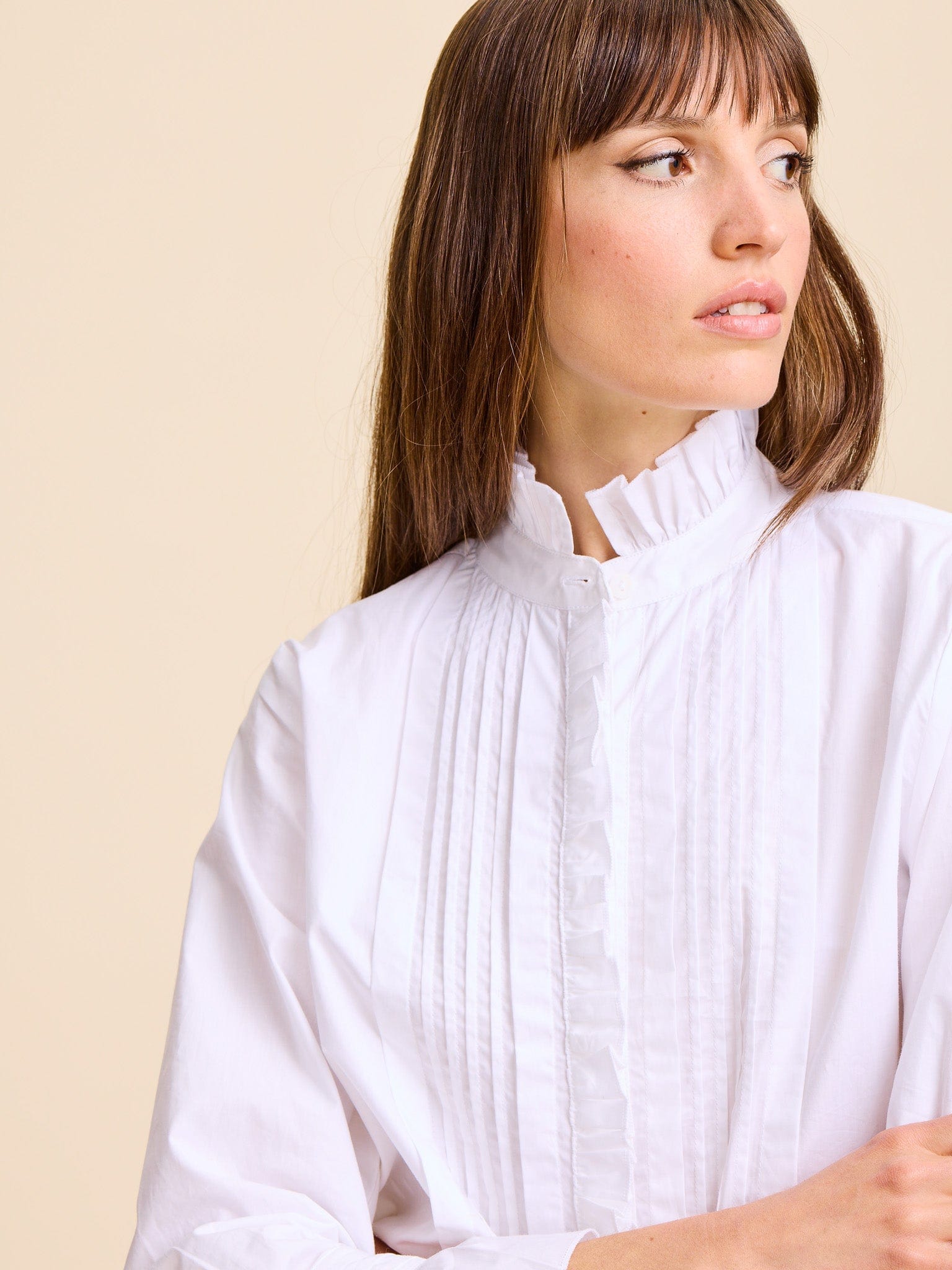 MILLE Clothing Phoebe Top in White