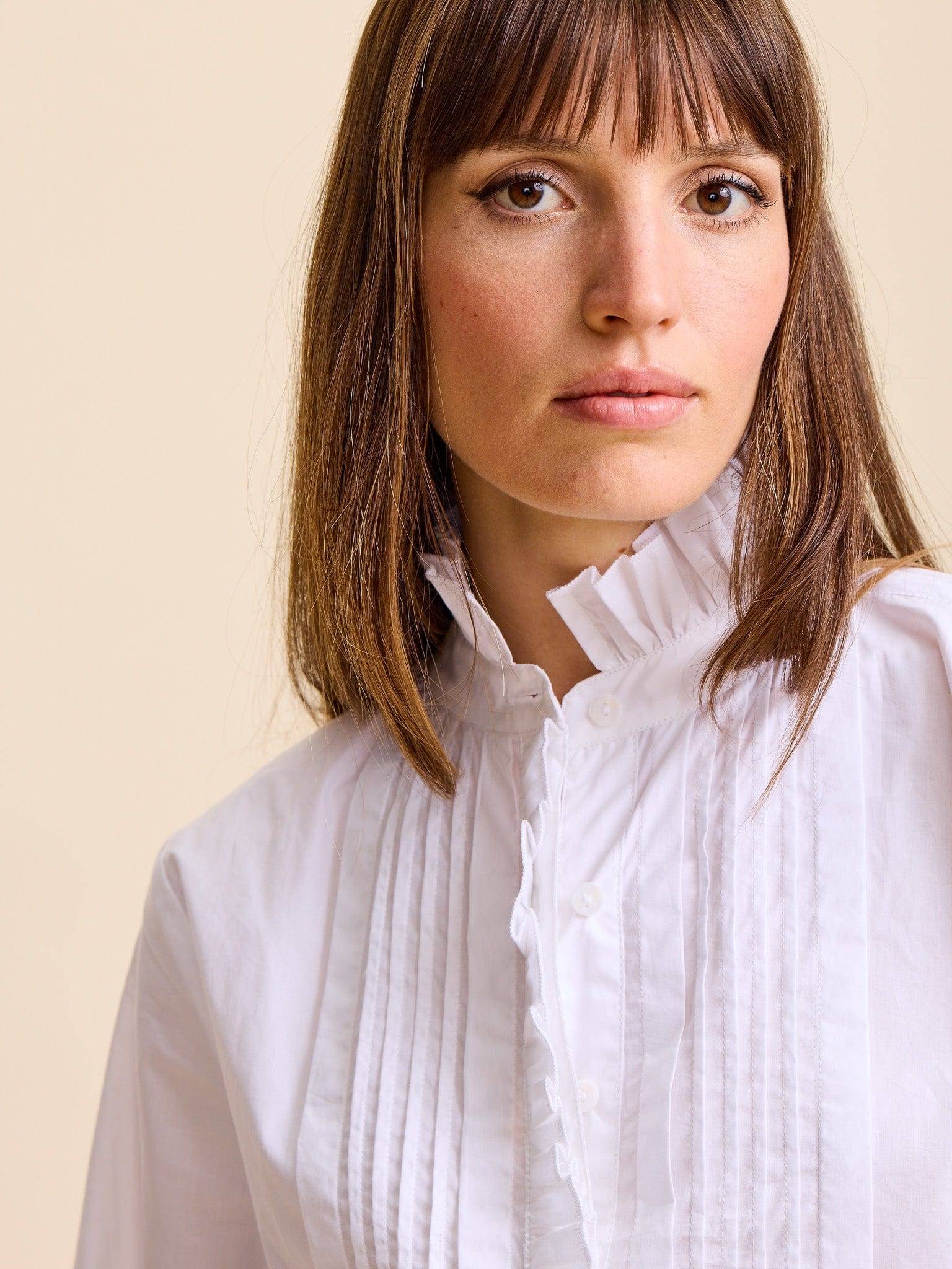 MILLE Clothing Phoebe Top in White