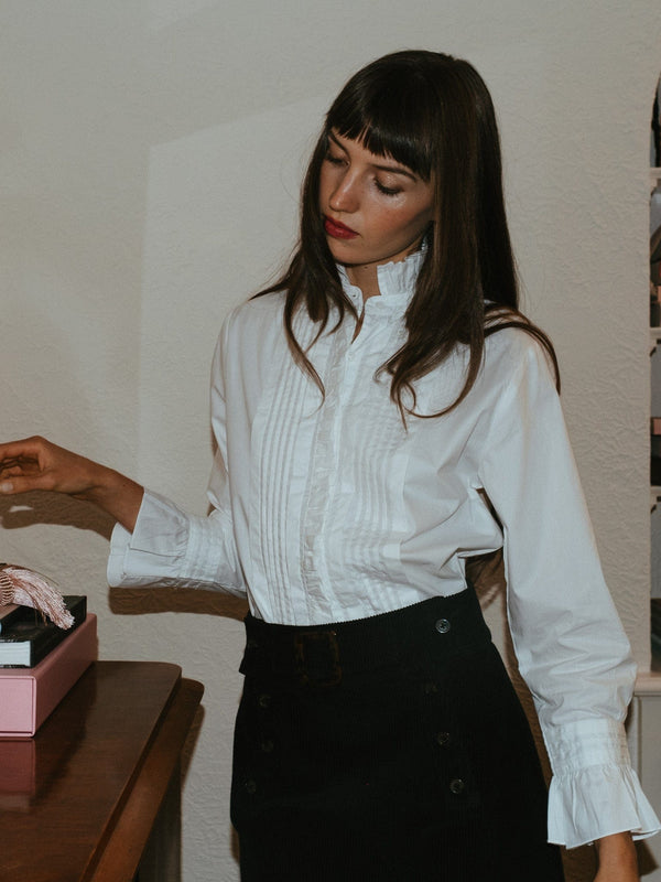 Phoebe Top in White — view 2