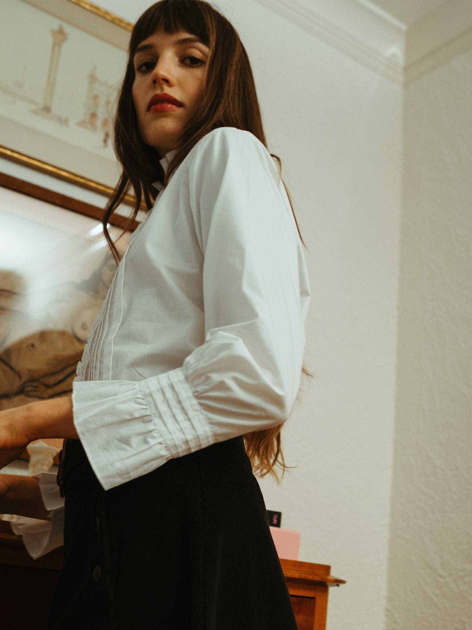 MILLE Clothing Phoebe Top in White