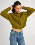 MILLE Clothing Priscilla Cardigan in Moss