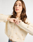 MILLE Clothing Priscilla Cardigan in Rosette