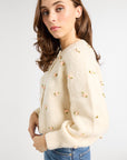 MILLE Clothing Priscilla Cardigan in Rosette