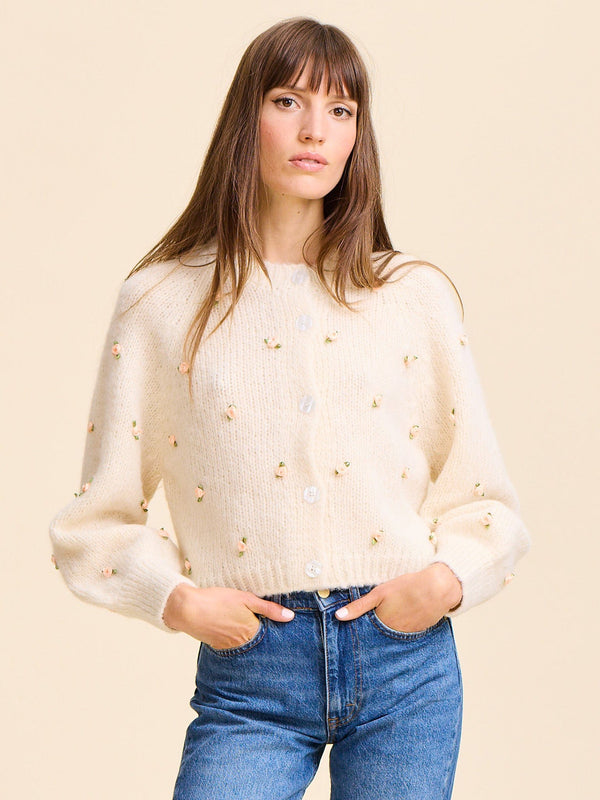 Priscilla Cardigan in Rosette — view 3