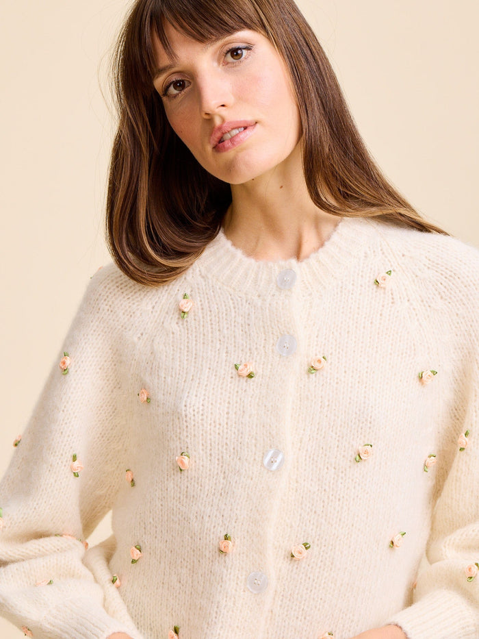 Priscilla Cardigan in Rosette