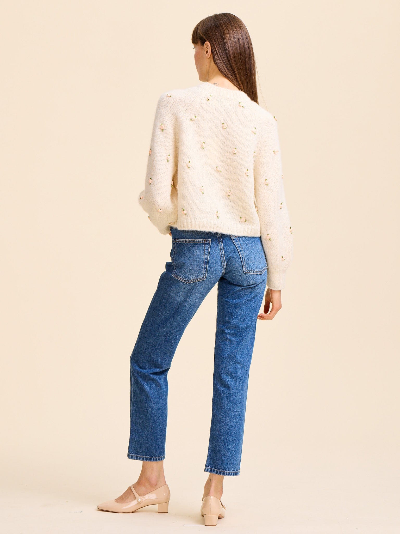 MILLE Clothing Priscilla Cardigan in Rosette