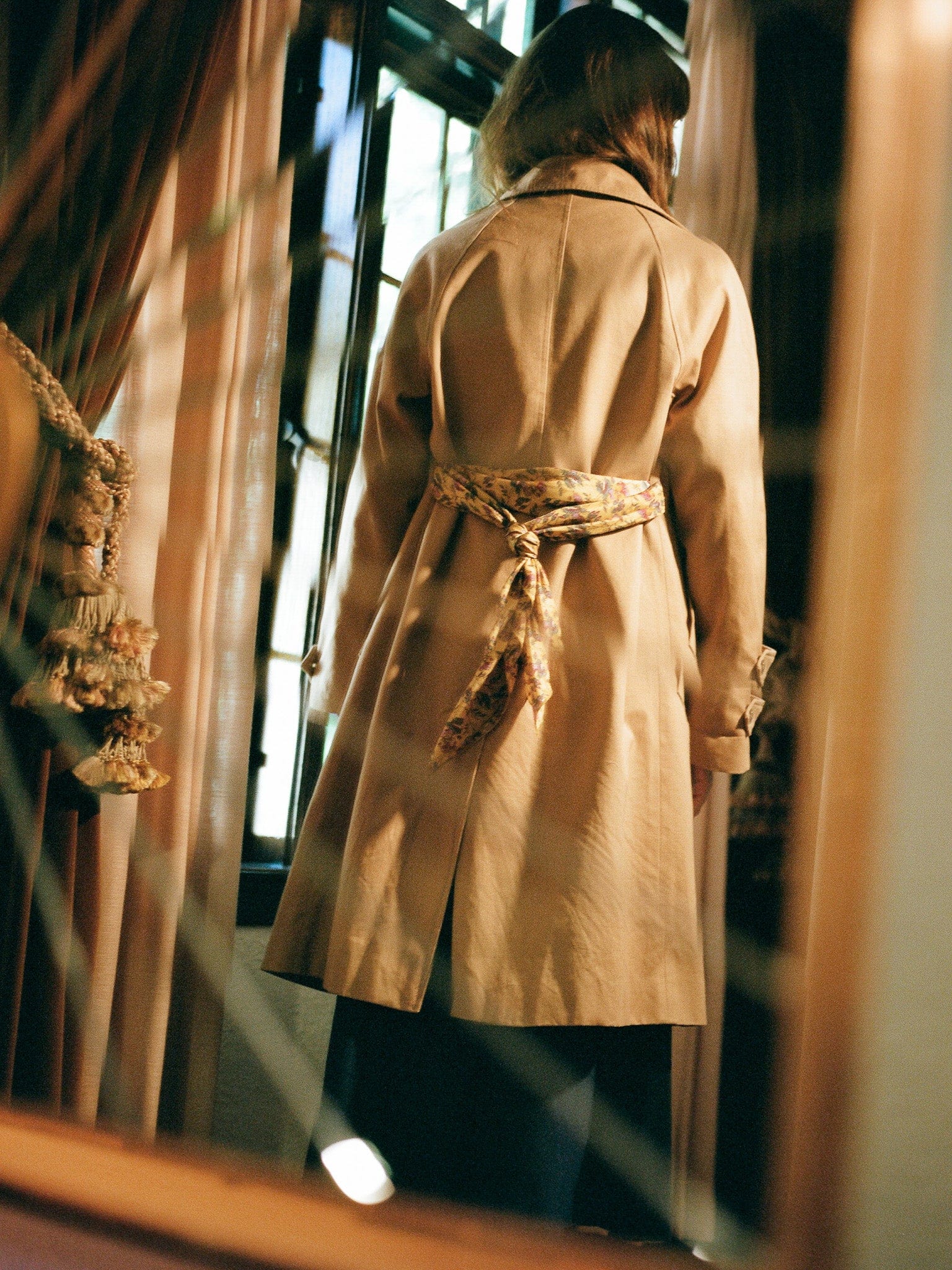 MILLE Clothing Reggie Trench in Almond